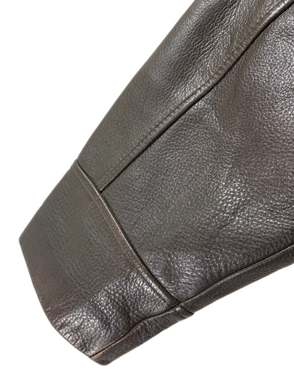 Danier Vintage Leather Jacket for Men – Large | Classic Premium Outerwear Style