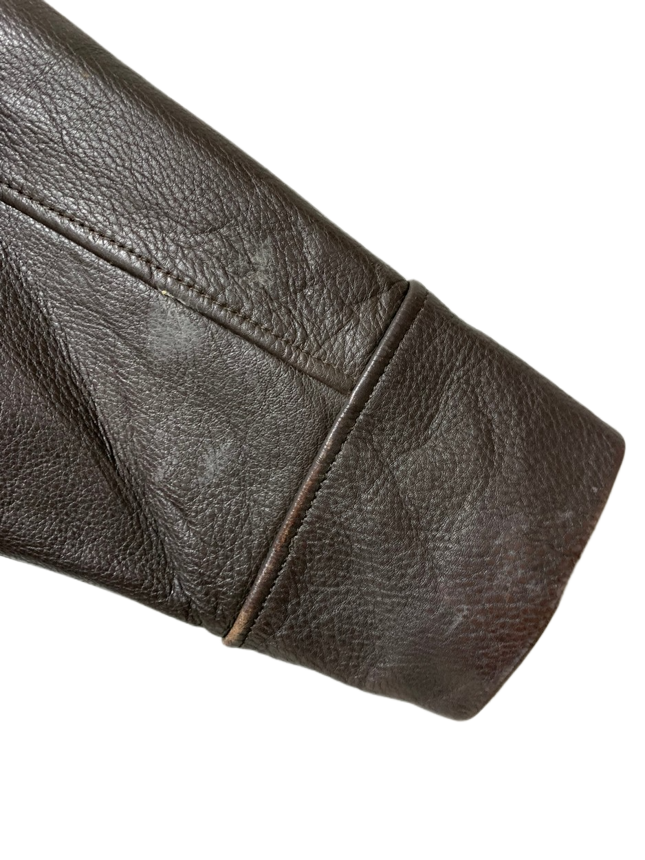 Danier Vintage Leather Jacket for Men – Large | Classic Premium Outerwear Style