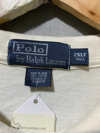 Polo by Ralph Lauren Vintage T-Shirt for Men – XXL| Classic Heritage Casual Style