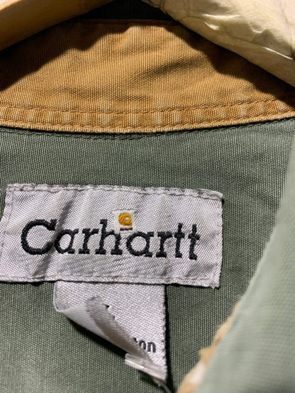 Carhartt Vintage Workwear Shirt for Men – Large | Durable Heavy-Duty Utility Style