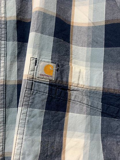 Carhartt Vintage Workwear Shirt for Men – 4XL | Durable Heavy-Duty Utility Style