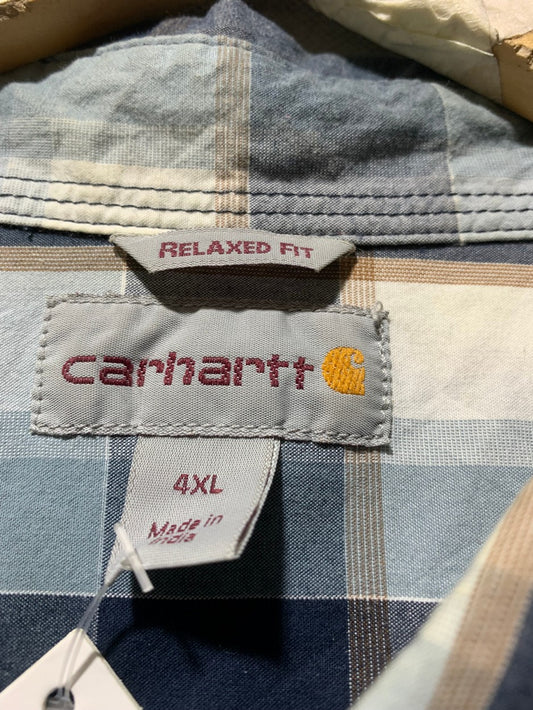 Carhartt Vintage Workwear Shirt for Men – 4XL | Durable Heavy-Duty Utility Style