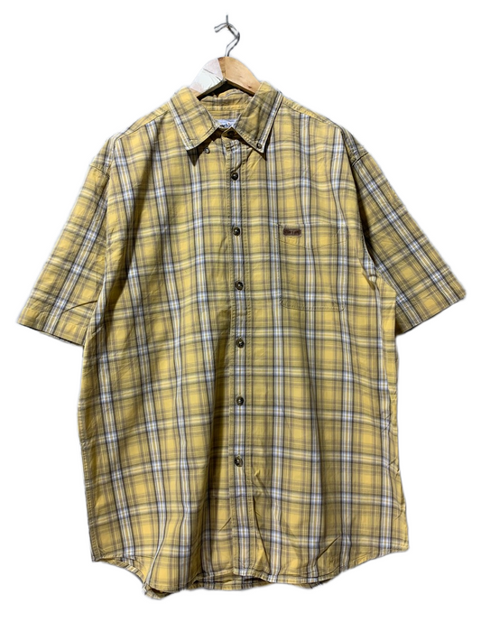 Carhartt Vintage Workwear Shirt for Men – Large | Durable Heavy-Duty Classic Style