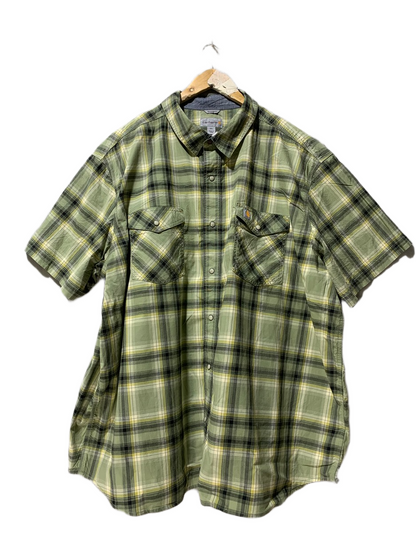 Carhartt Vintage Workwear Shirt for Men – 4XL | Durable Heavy-Duty Utility Style