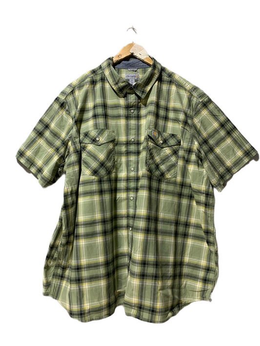 Carhartt Vintage Workwear Shirt for Men – 4XL | Durable Heavy-Duty Utility Style