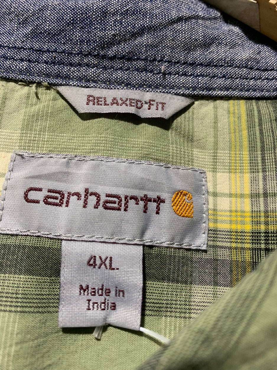 Carhartt Vintage Workwear Shirt for Men – 4XL | Durable Heavy-Duty Utility Style