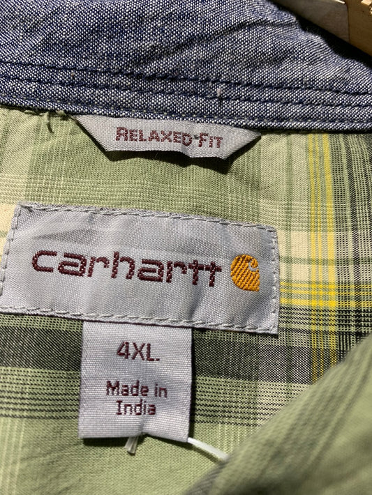 Carhartt Vintage Workwear Shirt for Men – 4XL | Durable Heavy-Duty Utility Style