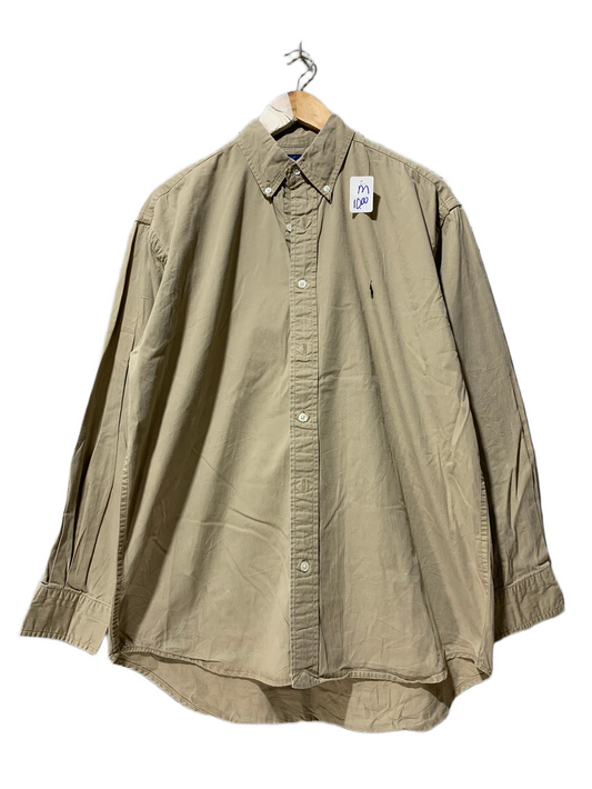 Polo Ralph Lauren Vintage Shirt for Men – Medium | Classic Heritage Workwear Style