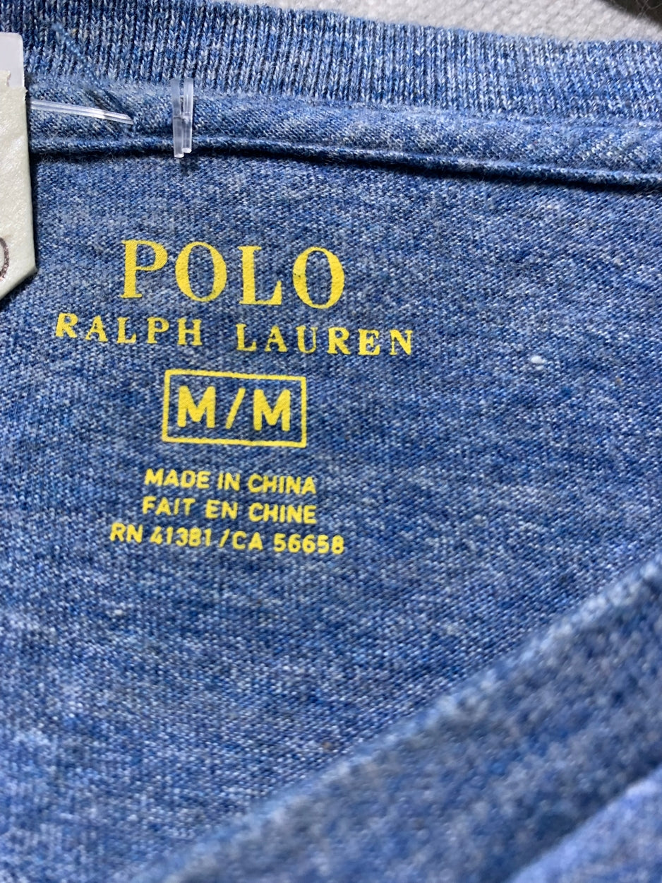 Polo Ralph Lauren Vintage T-Shirt for Men – Medium | Classic Heritage Casual Styl