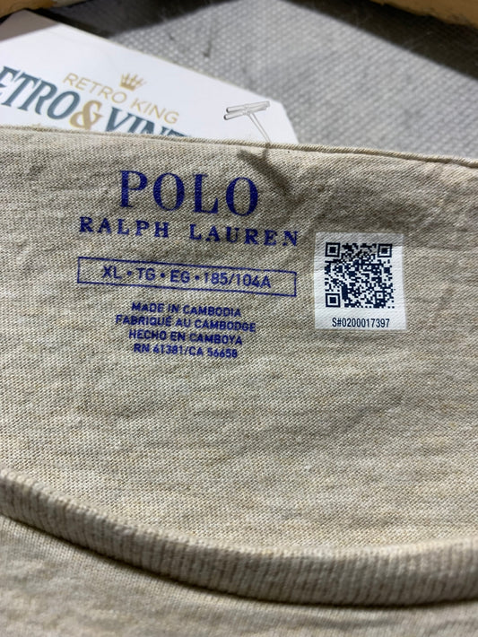 Polo Ralph Lauren Vintage T-Shirt for Men – XL | Classic Heritage Casual Style