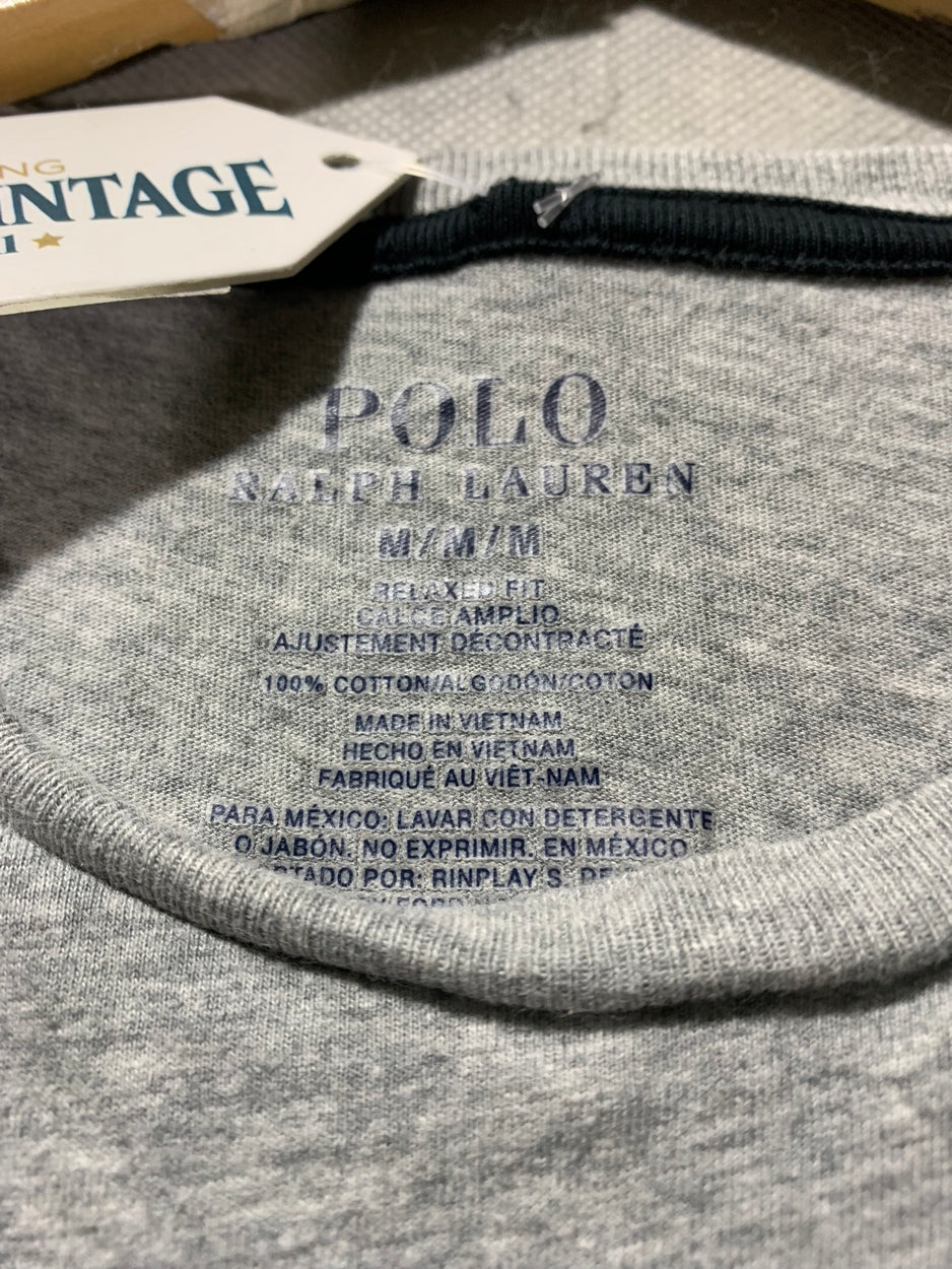 Polo Ralph Lauren Vintage T-Shirt for Men – Medium | Classic Heritage Casual Style
