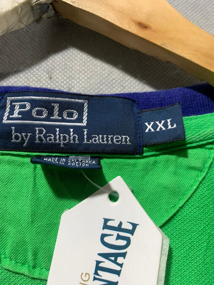 Polo Ralph Lauren Vintage Polo T-Shirt for Men – XXL | Classic Heritage Casual Style